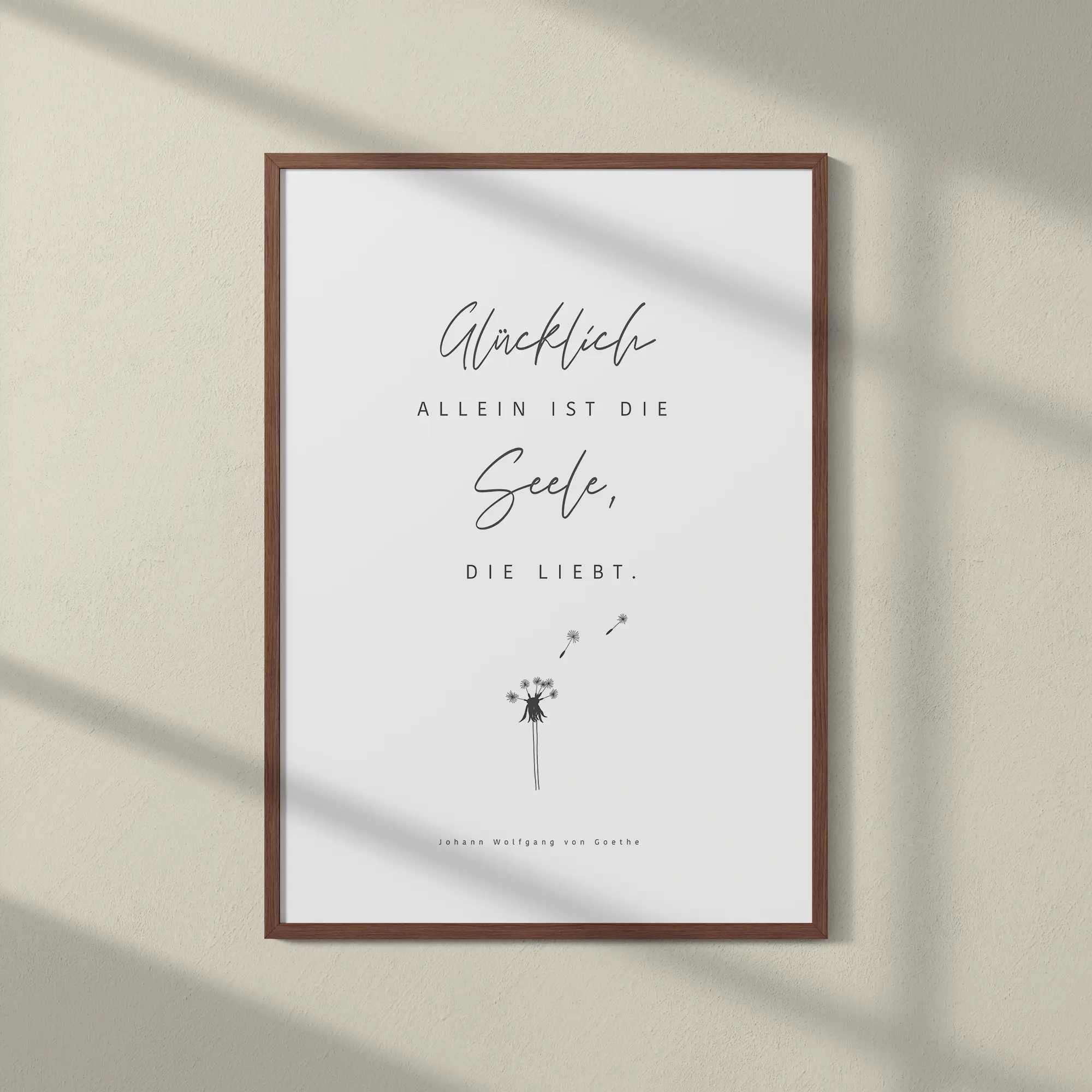 Poster “Glückliche Seele” Christlicher